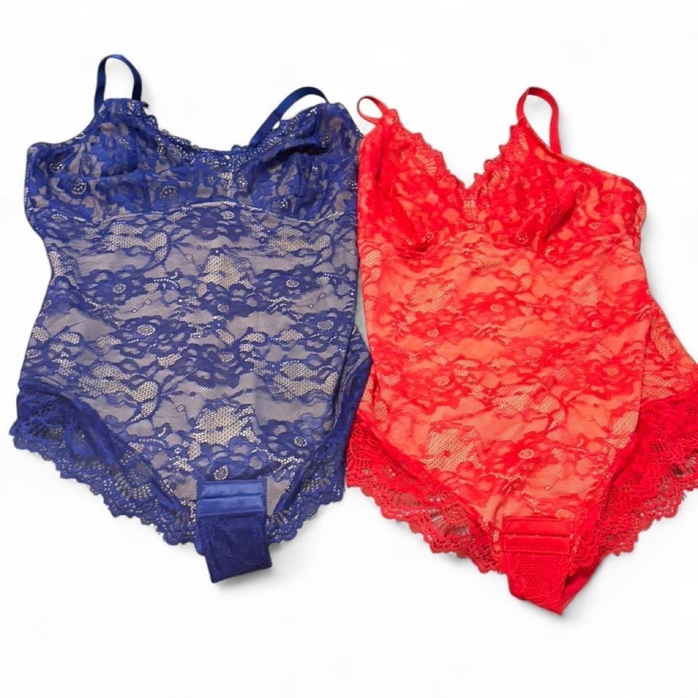 Women's lace teddy lingerie bundle Size XL